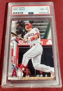 2020 Mike Trout Card - PSA 8