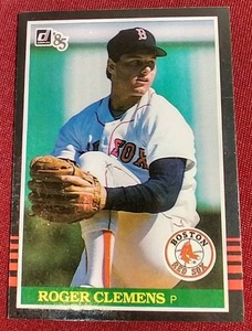 1985 Donruss Roger Clemens Rookie Card