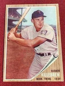 1962 Harmon Killebrew Card