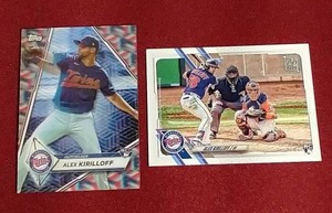 (2) Alex Kirilloff Rookie Cards