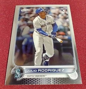 2022 Topps Chrome Julio Rodriguez Rookie Card