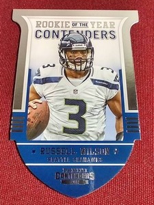 2012 Contenders Die-Cut Russell Wilson Rookie Card