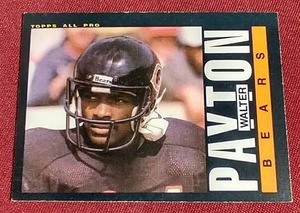 1985 Walter Payton Card