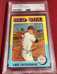 1975 Carl Yastrzemski - PSA 7