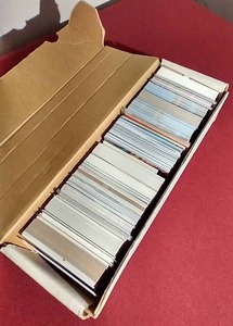 Box of Baseball Cards