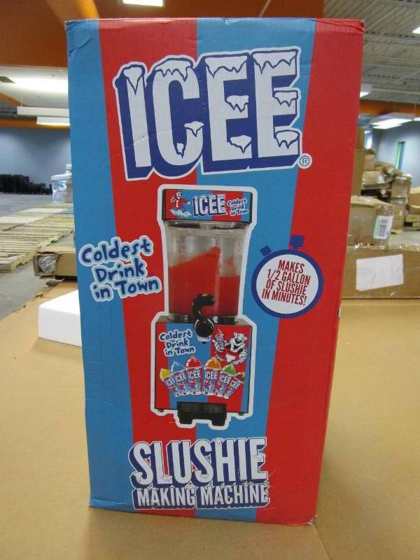 iscream Genuine ICEE Brand Counter-Top Sized ICEE Slushie Maker