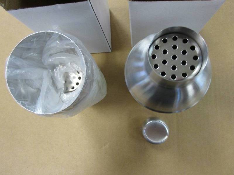 lot 204 image: Lot of 2 - Mini Cocktail Patron Shakers