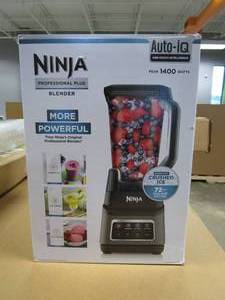 lot 302 image: Ninja - Professional Plus Blender with Auto-iQ - Grey BN701 (SLIGHTLY USED)