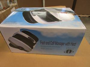 lot 323 image: Cloud Massage Shiatsu Foot Massager Machine - Increases Blood Flow Circulation, Deep Kneading, with Heat Therapy (OPEN BOX)