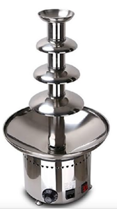 lot 306 image: Hot Sell Tiers Stainless Party Cater Hotel Commercial Chocolate Fountain Chocolate Fondue Fountain Machine (ANT-8060)