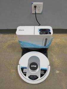 lot 333 image: Shark AV2511AE AI Ultra Robot Vacuum, with Matrix Clean, Home Mapping, 60-Day Capacity Bagless Self Empty Base (USED, OUT OF ORIGINAL PACKAGING)