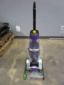 lot 342 image: Bissell ProHeat 2X Revolution Max Clean Pet Pro Full-Size Carpet Cleaner (OUT OF BOX, USED, MISSING ATTACHMENTS)