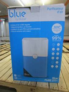 lot 351 image: Blueair Blue Pure 211 Plus Air Cleaner (OPEN BOX, USED)
