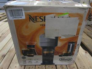 lot 365 image: Nespresso Vertuo Next Coffee and Espresso Machine - Gray (OPEN BOX)