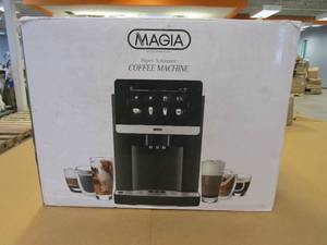 lot 369 image: Zulay Magia Super Automatic Coffee Espresso Machine - Durable Automatic Espresso Machine With Grinder - Espresso Coffee Maker (USED, OPEN BOX)
