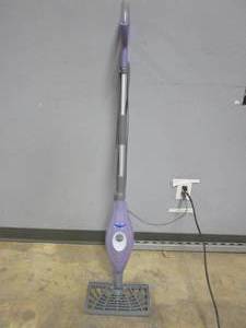 lot 378 image: Shark S3501 Steam Pocket Mop Hard Floor Cleaner, Purple (MOP ONLY, NO PADS)