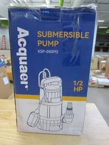 lot 389 image: Acquaer 12 HP Submersible Sump Pump (OPEN BOX)