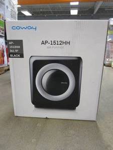 lot 406 image: Coway Airmega AP-1512HH True HEPA Purifier with Air Quality Monitoring in Black (OPEN BOX)