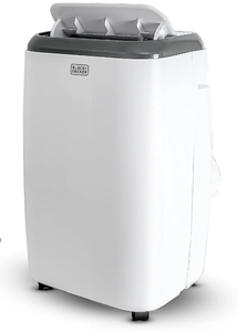 lot 449 image: BLACKDECKER 14,000 BTU Portable Air Conditioner with Remote Control, White (OPEN BOX)