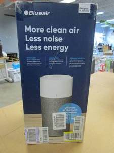 lot 443 image: BLUEAIR Bedroom Air Purifier, Small Room Air Cleaner Dust Pet Dander Smoke Mold Pollen Bacteria Virus Allergen, Odor Removal, for Home Office Nursery, Washable Pre Filter, HEPASilent, Blue 411 Auto (OPEN BOX)