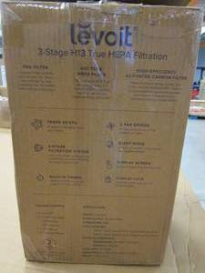 lot 446 image: LEVOIT Core 300 True HEPA Air Filtration System Air Purifier Black (OPEN BOX)