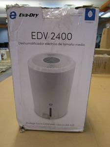 lot 447 image: Eva-Dry Large Dehumidifier with Humidistat  EDV-2400 (OPEN BOX)