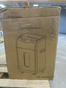 lot 454 image: Paper Shredder,VidaTeco 14-Sheet Cross-Cut Shredder with US Patented Cutter (OPEN BOX)