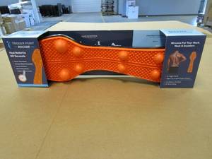 lot 495 image: Trigger Point Rocker, Back Relief and Spine Alignment - NEW, SOLD AS IS
