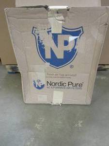 lot 509 image: (6) Nordic Pure Pleated Filters, 18 x 25 x 1 - SOLD AS IS