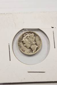 1937 Mercury Head One Dime United States Of America