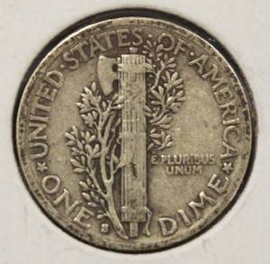 1941 Mercury Head One Dime United States Of America