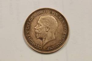 1935 King Georgivs V United Kingdom One Penny Bronze Large Coin Rare Find