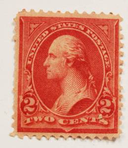1894  2 Cents U.S. Postage George Washington Rare Find Stamp