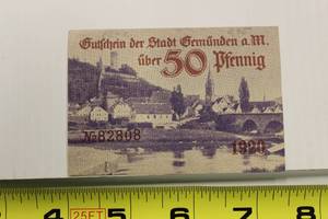 50 Pfennig Germany 1920 Uncirculated Currency