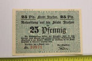 1920 Germany 25 Pfennig Uncirculated Currency