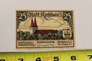 1921 Germany 25 Pfennig Uncirculated Currency