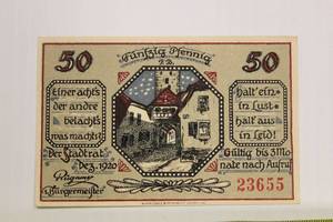 1920 Germany 50 Pfennig Uncirculated Currency
