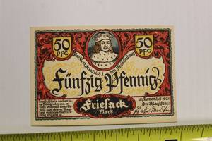 1921 Germany 50 Pfennig Uncirculated Currency