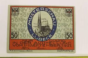 1921 Germany 50 Pfennig Uncirculated Currency