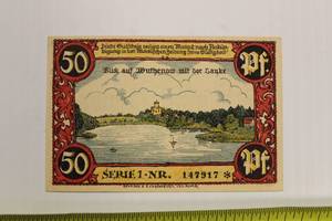 1921 Germany 50 Pfennig Uncirculated Currency
