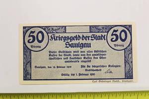 1920 Germany 50 Pfennig Uncirculated Currency