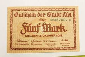 1919 Germany 5 Marks Uncirculated Currency