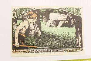 12 Mark 1921 Germany One Of A King, Uncirculated Currency