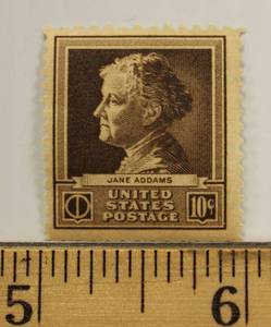 Jane Addams 1940 USPS 10 Cents Stamp
