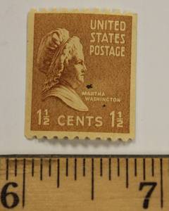 Martha Washington 1939 USPS 1 12 Cents Stamp Unused
