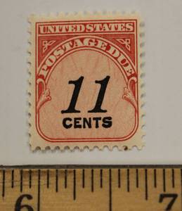 1959 U.S. 11 Cents Postage Due Stamp Unused