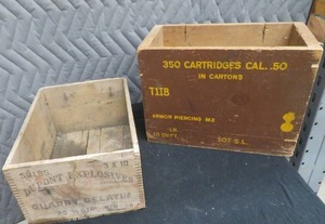 VINATGE AMMOEXPLOSIVES BOXES