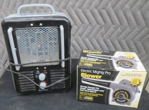 SPACE HEATER AND SHOP BLOWER COMBO