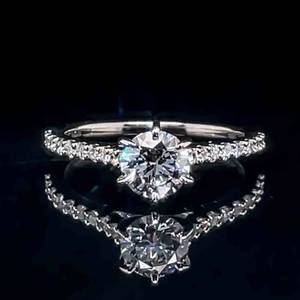 Brand New 1.00 Carat Diamond Round Brilliant Solitaire 6-Prong Engagement Ring in 14k White Gold - VS ClarityD Color $4,999 Retail VIDEO