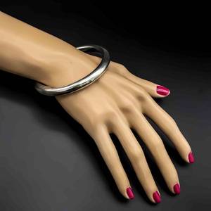 Classic Round Bangle Bracelet - Stackable & Versatile